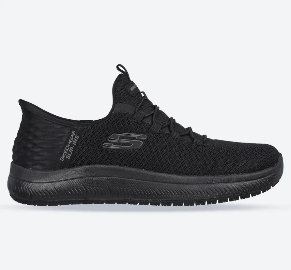Women's Wide Fit Skechers 108144EC Summits SR Enslee Work Trainers