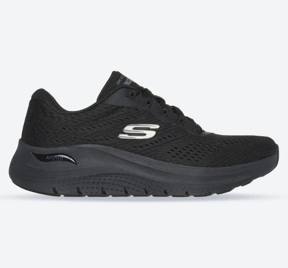 Women's Wide Fit Skechers 150051 Arch Fit 2.0 Big League Trainers
