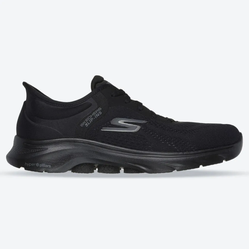 Women's Wide Fit Skechers 125233 Slip-ins Go Walk 7 Valin Trainers