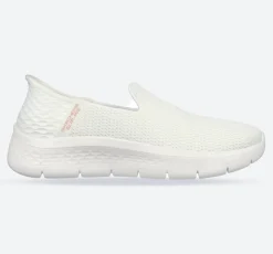 Women's Wide Fit Skechers 124963 Slip-ins Go Walk Flex Relish Trainers