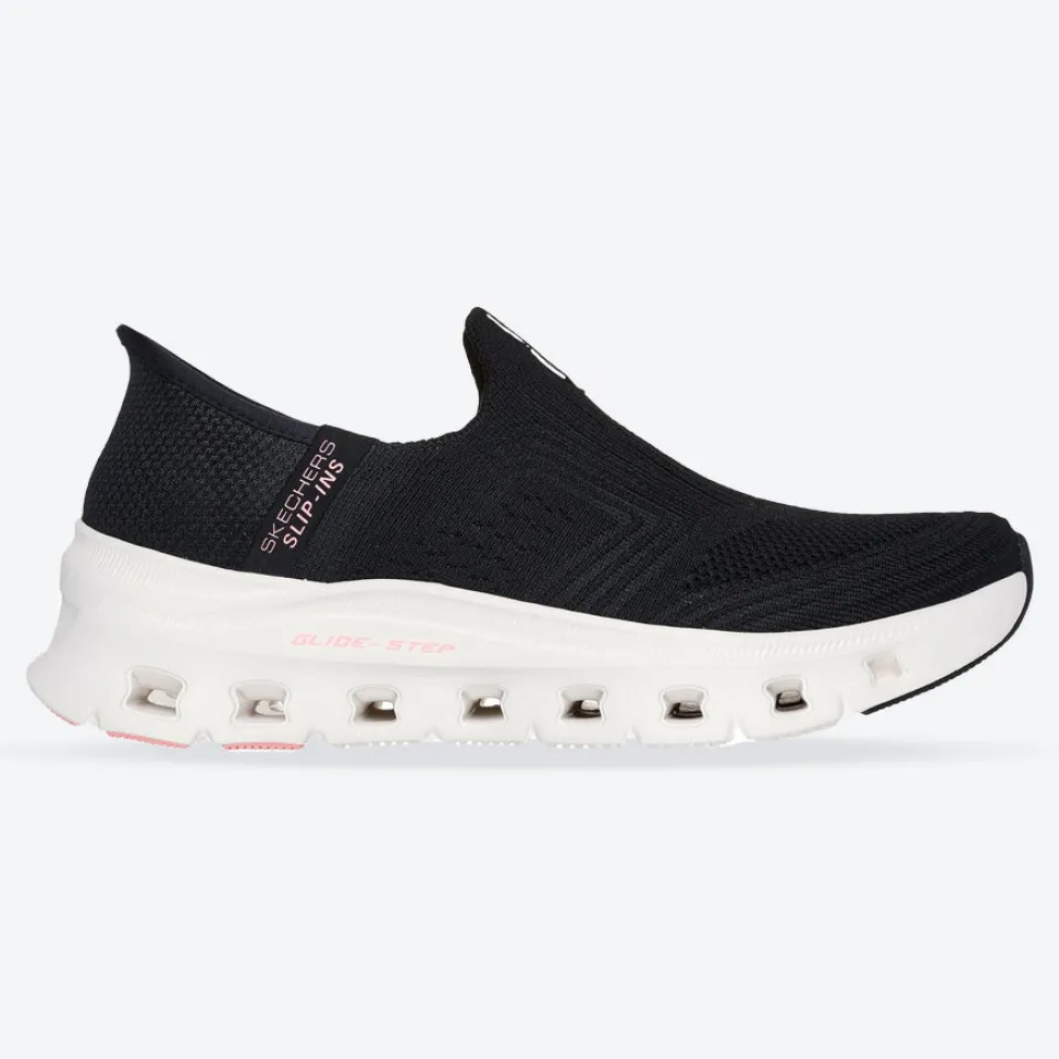 Women's Wide Fit Skechers 150422 Slip-ins Glide Step Pro Everyday Trainers