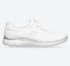 Women's Wide Fit Skechers 12980 Summits Slip On Sports Trainers