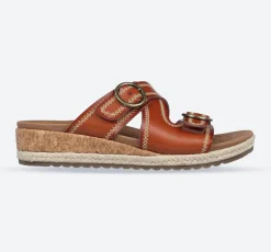 Women's Wide Fit Skechers 119504 Breezie Spring Is Calling Sandals