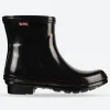 Women's Wide Fit Skechers 113377 Rain Check Neon Puddles Wellingtons Boots