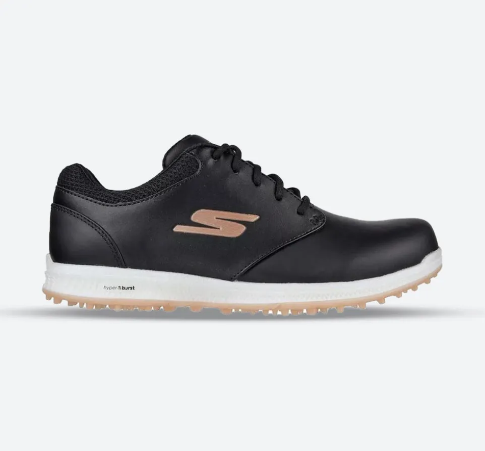 Women's Wide Fit Skechers 123027 Go Golf Elite 4 Hyper Golf Trainers