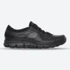 Women's Wide Fit Skechers 76551EC Eldred Occupational Trainers