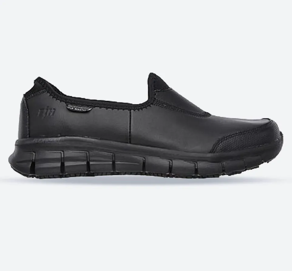 Women's Wide Fit Skechers 76536EC Sure Track Relaxed Fit Trainers