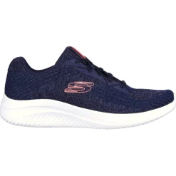 Women's Wide Fit Skechers 149705 Ultra Flex 3.0 Best Time Trainers