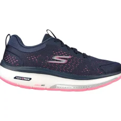 Women's Wide Fit Skechers 124933 Go Walk Workout Walker Trainers