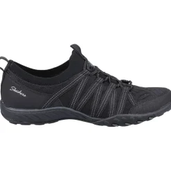 Women's Wide Fit Skechers 100244 Breathe Easy First Light Trainers