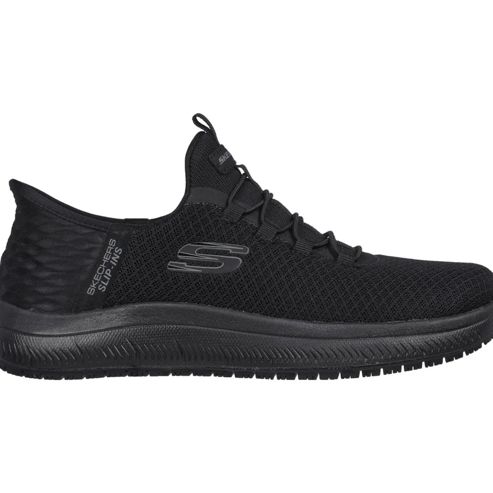 Women's Wide Fit Skechers 108144EC Summits SR Enslee Work Trainers