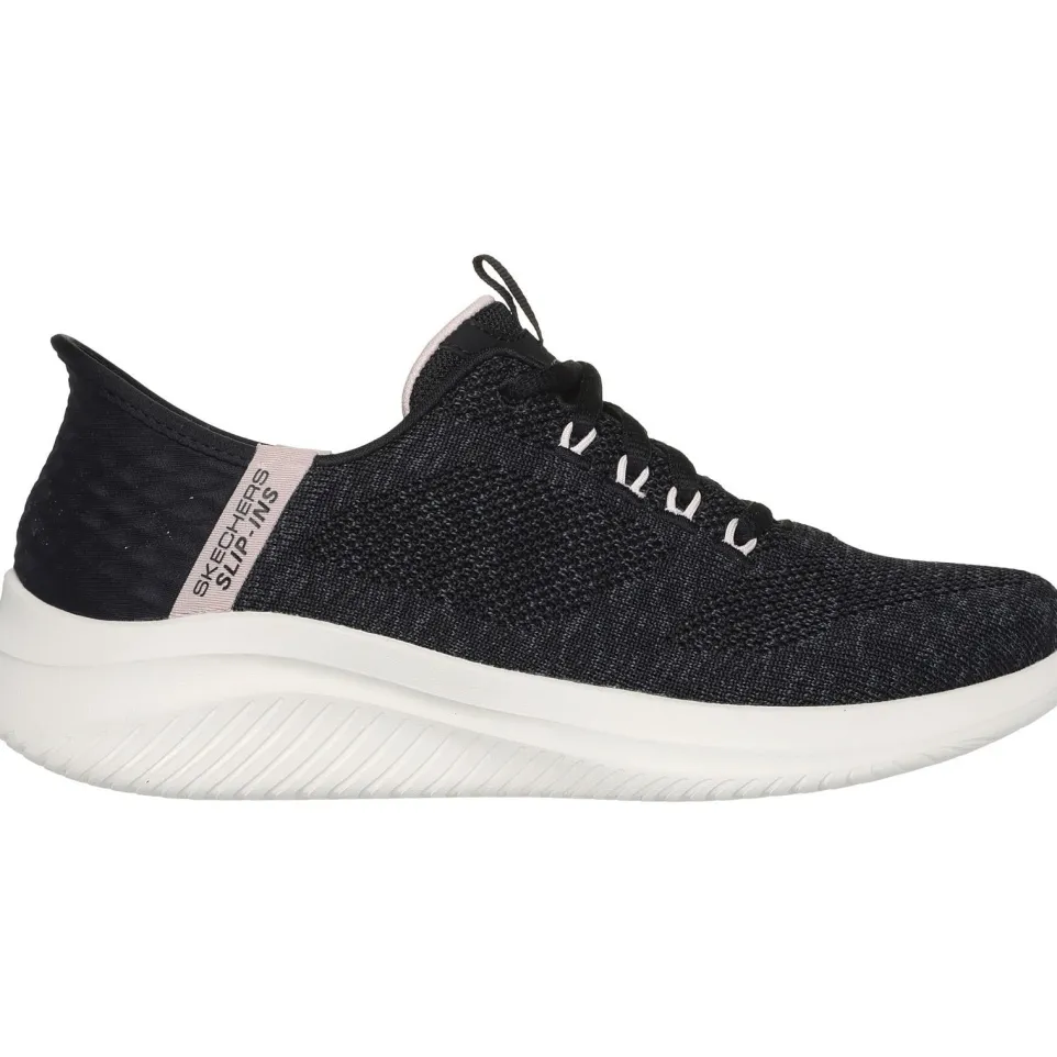 Women's Wide Fit Skechers 150178 Slip-ins Ultra Flex 3.0 Easy Step Trainers