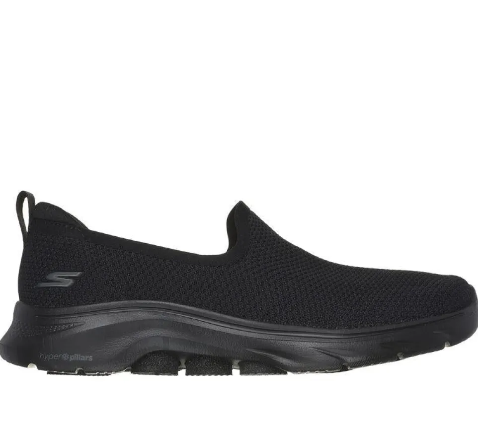 Women's Wide Fit Skechers 125218 Go Walk 7 Ivy Trainers
