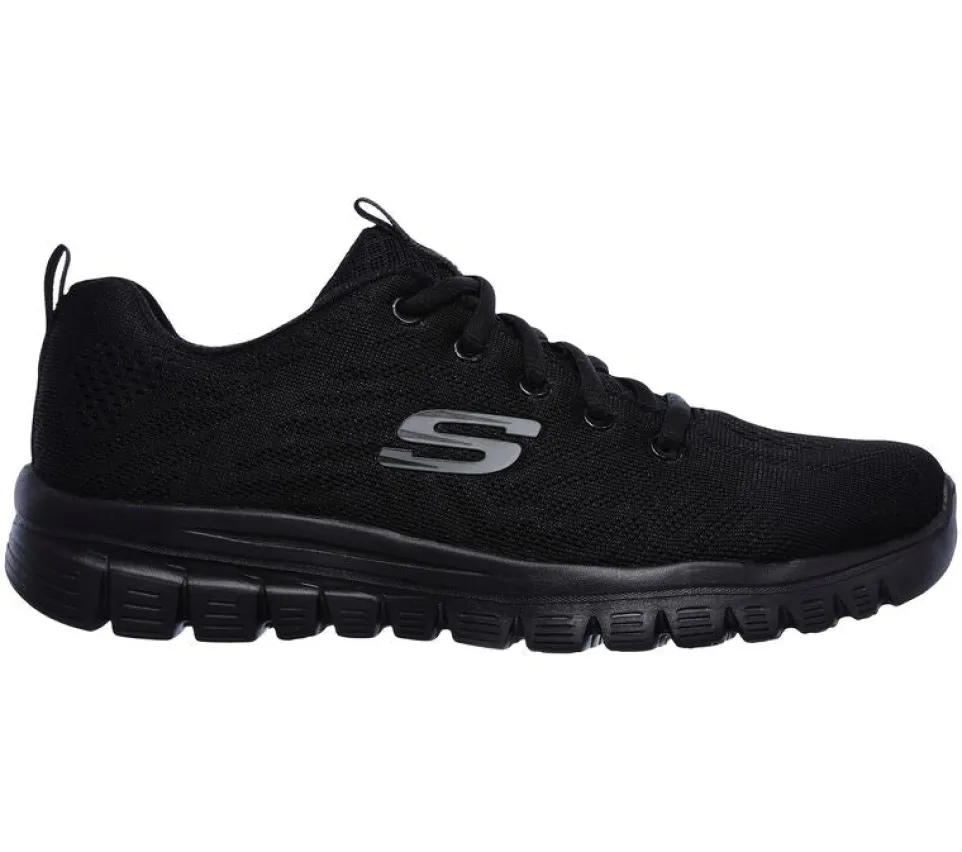 Womens Wide Fit Skechers 12615 Walking Trainers