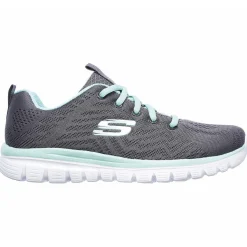Womens Wide Fit Skechers 12615 Walking Trainers