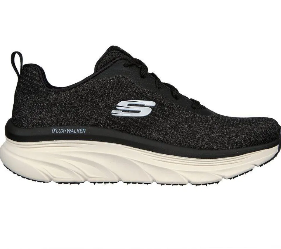 Women's Wide Fit Skechers 149815 Daily Beauty D'lux Vegan Walker Trainers