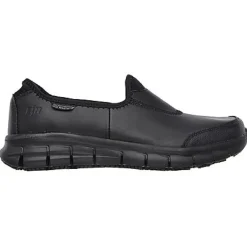 Women's Wide Fit Skechers 76536EC Sure Track Relaxed Fit Trainers