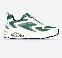 Women's Wide Fit Skechers 177424 Tres Air Uno Street Fl Air Trainers