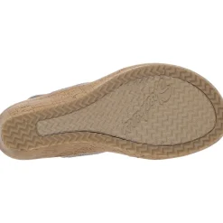 Women's Wide Fit Skechers 119591 Everlee Timeless Touch Sandals