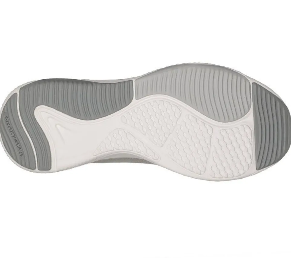 Women's Wide Fit Skechers 149837 D'lux Fitness Pure Glam Trainers