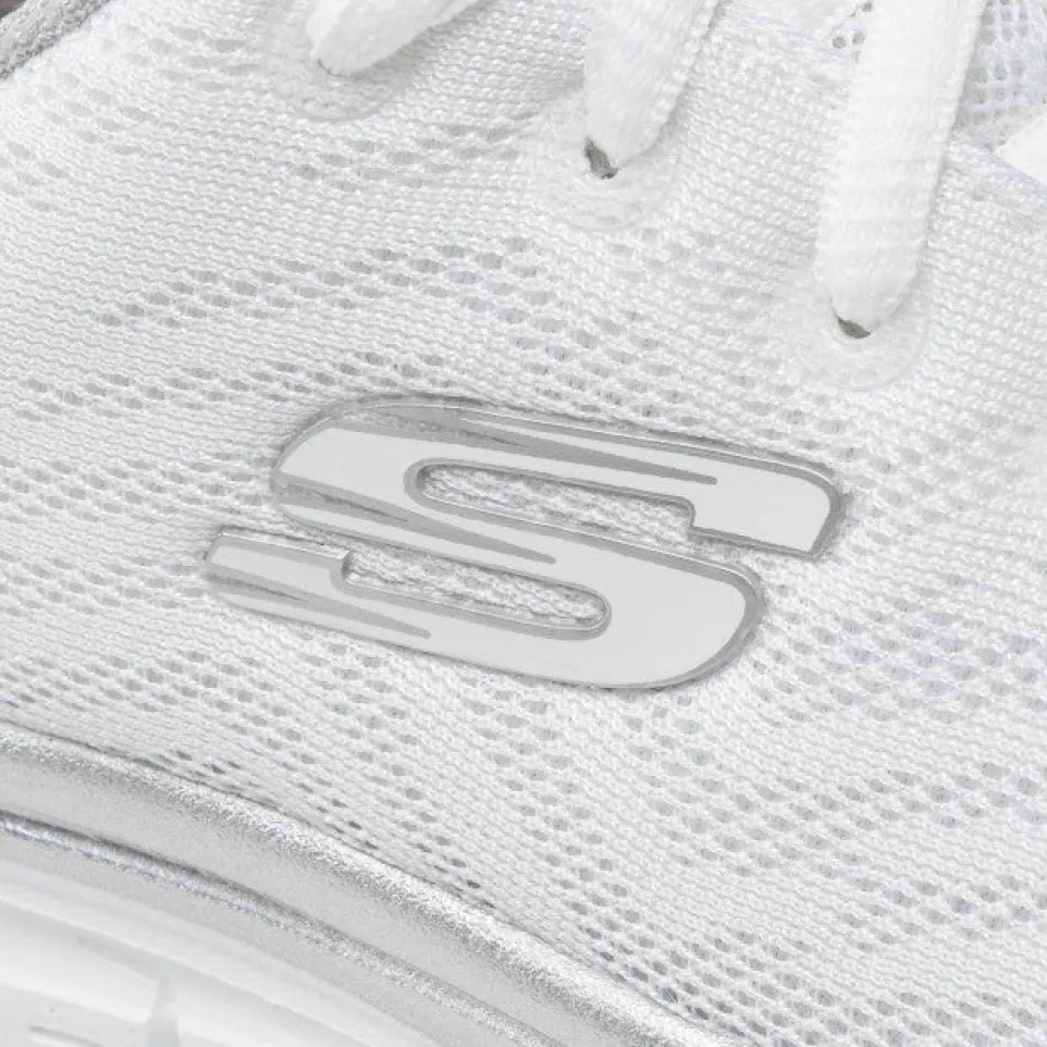 Womens Wide Fit Skechers 12615 Walking Trainers
