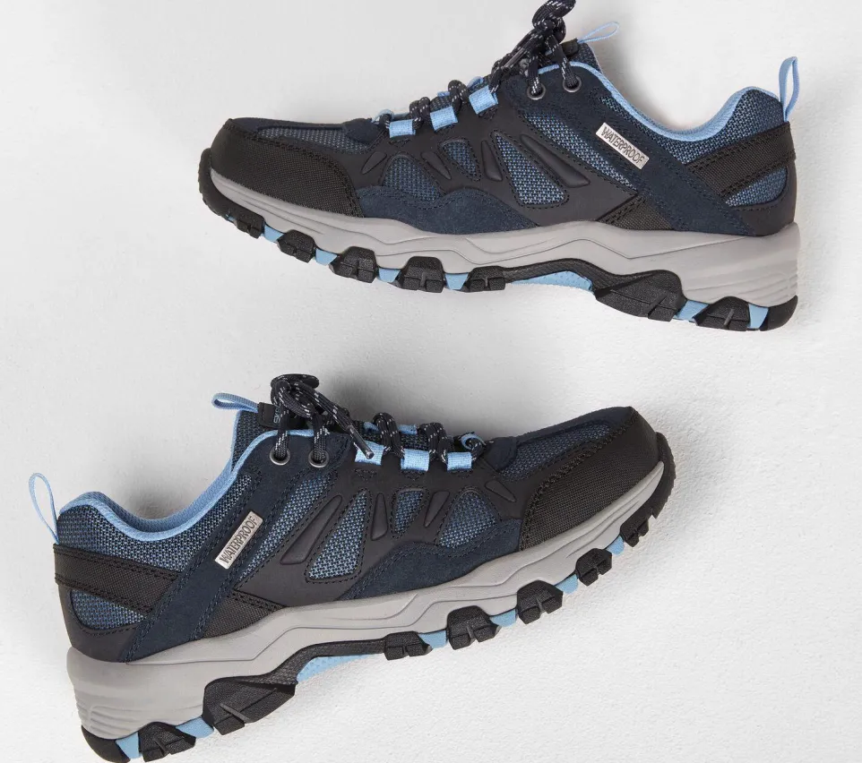 Women's Wide Fit Skechers 167003 Selmen Outdoor Trainers