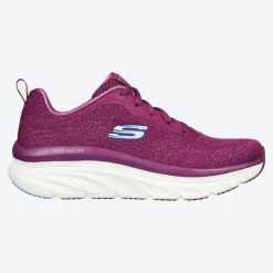Women's Wide Fit Skechers 149815 Daily Beauty D'lux Vegan Walker Trainers