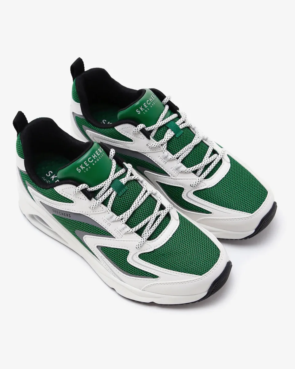 Women's Wide Fit Skechers 177424 Tres Air Uno Street Fl Air Trainers