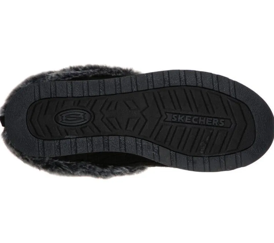 Womens Wide Fit Skechers Keepsakes Ice Angel Mule Slippers - Exclusive