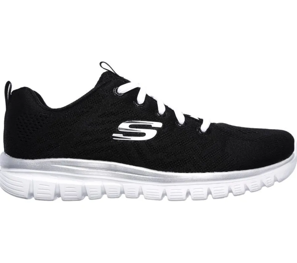 Womens Wide Fit Skechers 12615 Walking Trainers