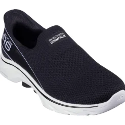 Women's Wide Fit Skechers 125231 Slip-ins Go Walk 7 Mia Trainers