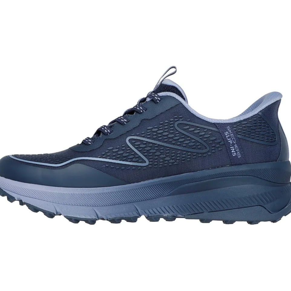Women's Wide Fit Skechers 180157 Slip-ins Switch Back Trainers
