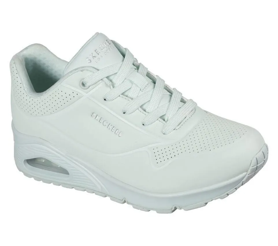 Women's Wide Fit Skechers 155359 Frosty Kicks Trainers