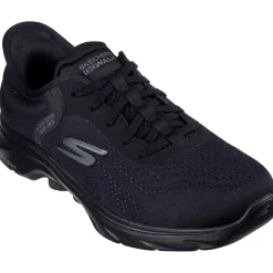 Women's Wide Fit Skechers 125233 Slip-ins Go Walk 7 Valin Trainers