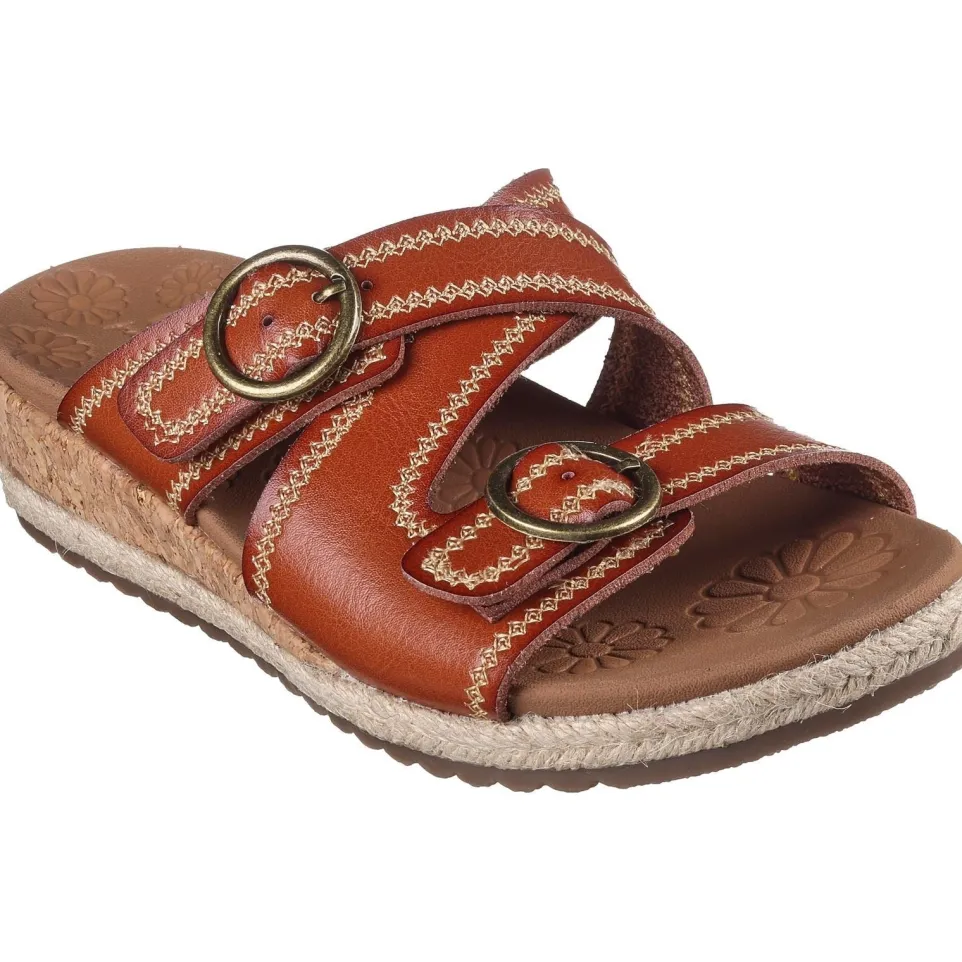 Women's Wide Fit Skechers 119504 Breezie Spring Is Calling Sandals