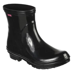 Women's Wide Fit Skechers 113377 Rain Check Neon Puddles Wellingtons Boots