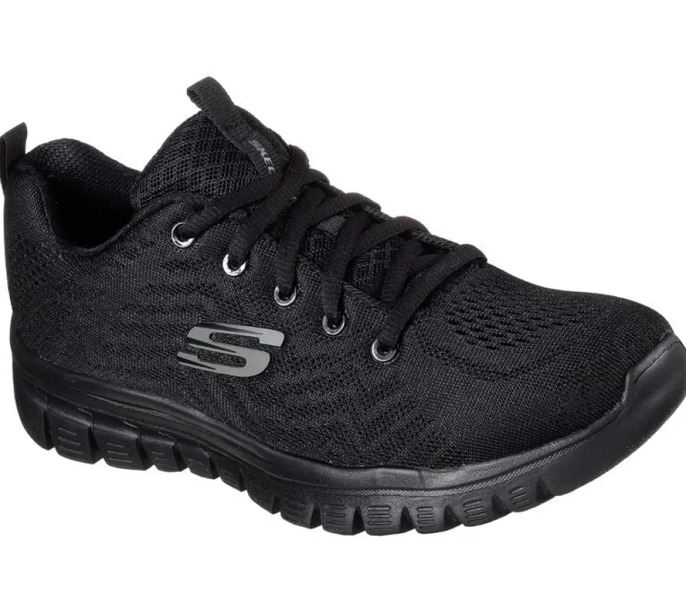 Womens Wide Fit Skechers 12615 Walking Trainers