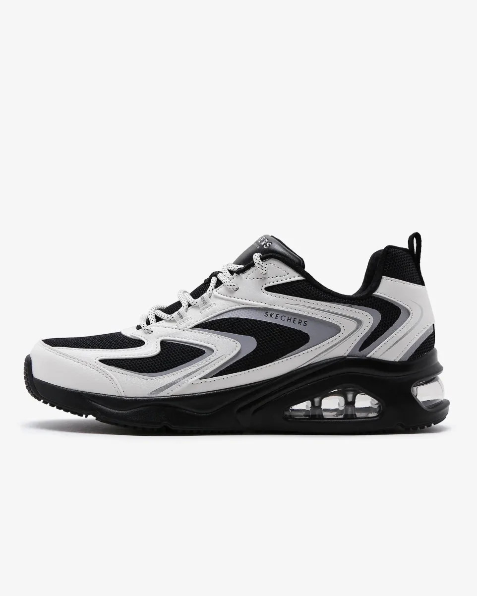 Women's Wide Fit Skechers 177424 Tres Air Uno Street Fl Air Trainers