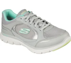 Womens Wide Fit Skechers Flex Appeal 4.0 - 149299 Walking Trainers