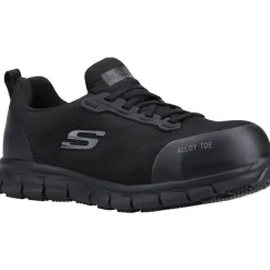 Women's Wide Fit Skechers 108041EC Sure Track Jixie Safety Trainers