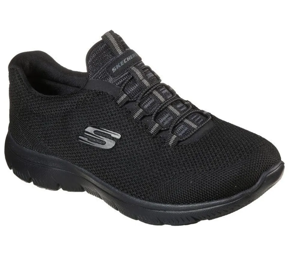 Womens Wide Fit Skechers 149206 Summits Cool Classic Walking Trainers