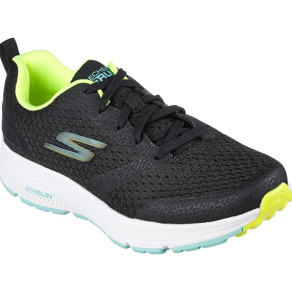 Women's Wide Fit Skechers 128277 Performance Go Run Consistent Intensify Trainers