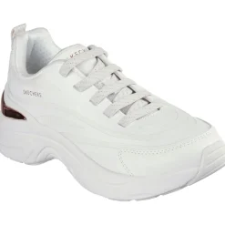Women's Wide Fit Skechers 177575 Hazel Step N Flow Trainers