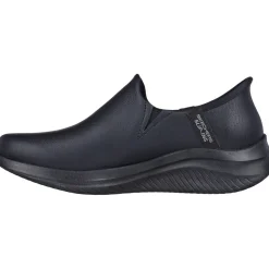 Women's Wide Fit Skechers 149593 Slip-ins Ultra Flex 3.0 All Smooth Trainers