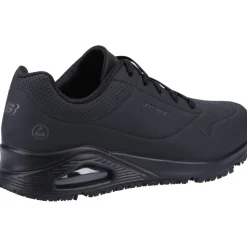 Women's Wide Fit Skechers 108021EC Uno Sr Trainers