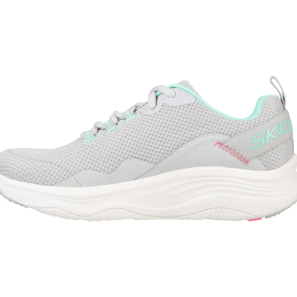 Women's Wide Fit Skechers 149835 D'Lux Fitness Roam Free Trainers