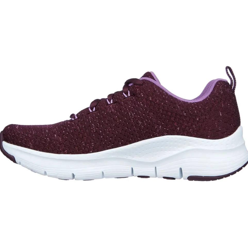 Women's Wide Fit Skechers 149713 Arch Fit Glee For All Trainers