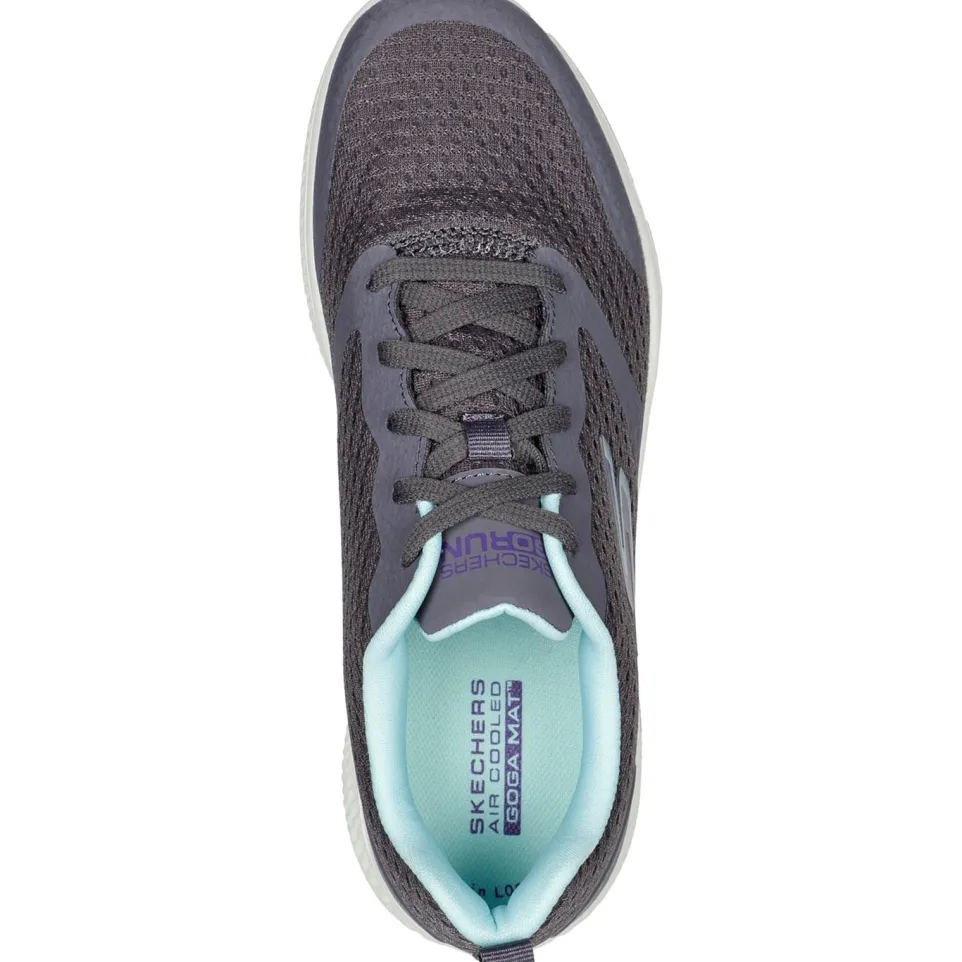 Women's Wide Fit Skechers 128277 GO RUN Consistent Intensify X Trainers