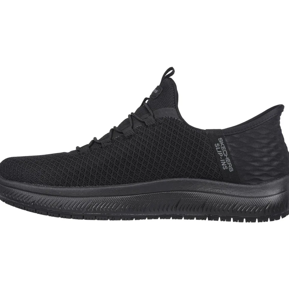 Women's Wide Fit Skechers 108144EC Summits SR Enslee Work Trainers