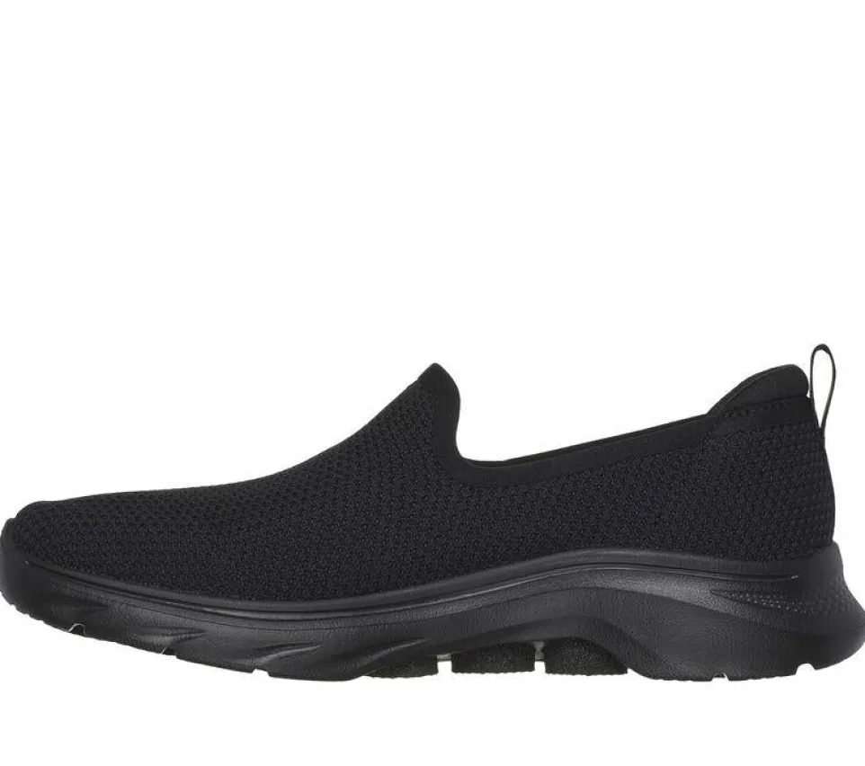 Women's Wide Fit Skechers 125218 Go Walk 7 Ivy Trainers